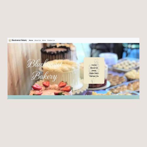 Bluebonnet Bakery website